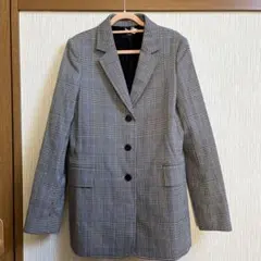 Theory テーラードジャケット サイズ2 グレー チェック柄秋冬もの