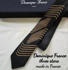 Dominique France ネクタイ グレー 指差し柄 - メルカリ