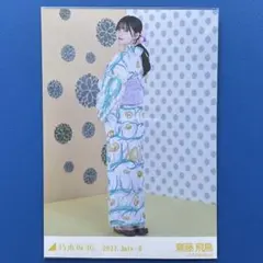 乃木坂46 賀喜遥香 浴衣 2024 July-II 生写真 ヒキ - メルカリ