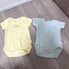 日本製ベビー服PUPO ロンパースセット 綿100%