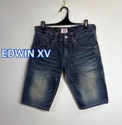 雰囲気抜群■ EDWIN■XV 4520 オレンジステッチハーフジーンズ:W30