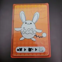ポケモン トップサン 備光カード マリルリ