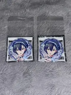 小柳ロウ ぎゃうるふ 缶バッジR 2点セットのサムネイル