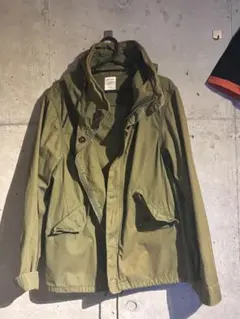 ミリタリージャケット　フード付き