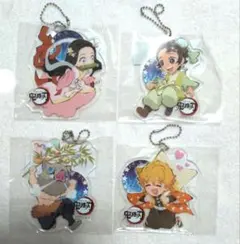 鬼滅の刃　七夕アクリルチャーム 中国再販 炭治郎　禰豆子　善逸　伊之助