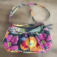 Vera Bradly キルティング花柄ショルダーバッグ