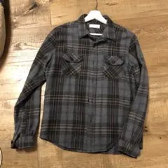 アーバンリサーチ取扱　ウールチェックネルシャツ　タータンチェック