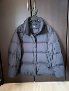 ウルトラライトコクーンジャケット　ウルトラライトダウン　黒　S　収納袋付き