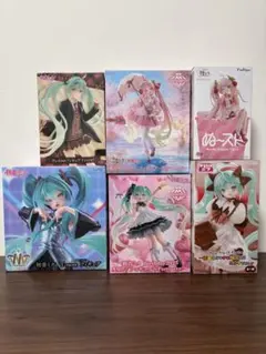 未開封フィギュアまとめ売り12点☆初音ミク・カードキャプター さくら