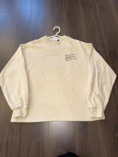 VISION STREET WEAR 長袖カットソー M ベージュ