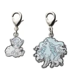 【未開封】ポケモン メタルチャーム ロコン・キュウコン