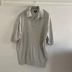 ユニクロ　ウォッシャブルニットポロセーター