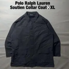 90s POLO ポロ ラルフローレン コットン ステンカラー コート XL
