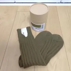 【新品】decka Quality socks オリーブ メンズ⭐️