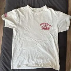 ザフラットヘッド　プリントTシャツ サイズ40 ホワイト