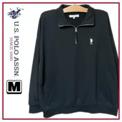 U.S.POLO ASSN. ジップ付き ワンポイント　トレーナー Mサイズ