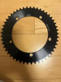 VISION トラックチェーンリング　49T FSA Vision Track 49T Chainring 144 BCD 5-Arm Black Aluminum Track