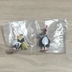 ウォレスとグルミット　ガチャ めじるしアクセサリー　フェザー・マッグロウA B