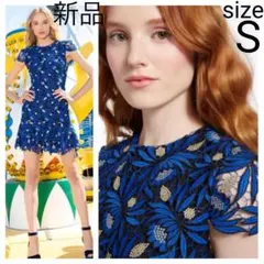 定価8万円新品alice+olivia 刺繍レース×ショートマーメイドワンピース