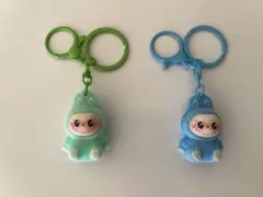 新品　ラブブLABUBU キーホルダー 2色セット