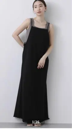 Gready Brilliant インド綿前後2wayワンピース ブラック 黒 2025年