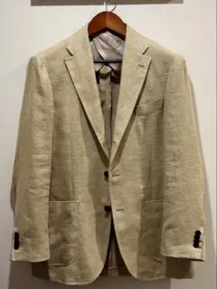EDIFICE RING JACKET リネン ジャケット 麻 春夏 ベージュのサムネイル