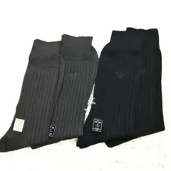 未使用　新品　エンポリオアルマーニ　靴下　ドレス　ビジネス　25-26cm