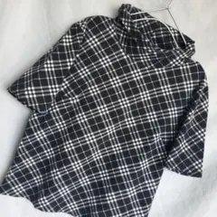 BURBERRY ワンポイント ハイネック Tシャツ カットソー 38
