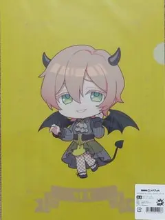DMMスクラッチ ミルグラム Devil クリアファイル 缶バッジ フータ 