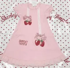 新品　シャーリーテンプル　いちごワンピース
