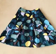 M’S GRACY エムズグレイシー 花柄 フレアスカート 38のサムネイル