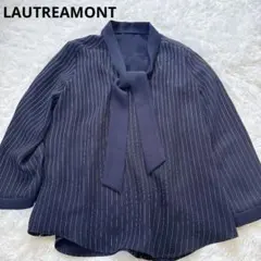 LAUTREAMONT ボウタイ ブラウス 38 M 上品 オフィス 日本製のサムネイル