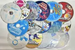 Wiiジャンクソフト全16枚、NGCソフト2枚
