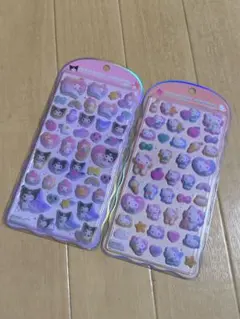 【正規品】コットンパフィーシール　サンリオ