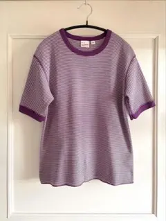 beams boy×Healthknit♪ ワッフル ボーダーTシャツ ビームスのサムネイル