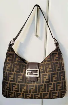 正規品☆FENDI☆マンマバケット☆ズッカ柄☆ワンショルダーバッグ☆美品
