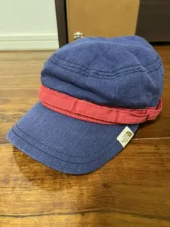 美品‼️ノースフェイスキャップ リネン100%レディースM55cm