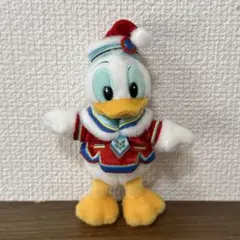 ディズニーリゾート　クリスマス2019　ドナルドダック　ぬいぐるみバッジ