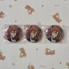 文スト 中原中也 ホログラム缶バッジ ハロウィン 八周年