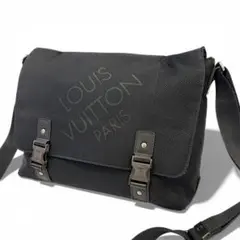 LOUIS VUITTON ビジネスバッグ ブラック ダミエジェアン - メルカリ