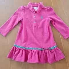 Ralph Lauren 12M(80) ピンク ワンピース
