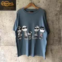 GG409 Tシャツ 90s PEANUTS スヌーピー USA製 サングラス