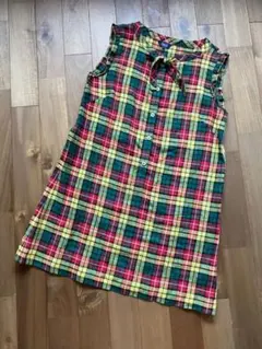 美品★JUNKO SHIMADA ジュンコシマダチェックチュニックのサムネイル