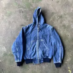 carhartt USA製　アクティブジャケット　星タグ　デニム　80s