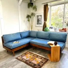 unico SWELLA ウニコ スウェラ ダイニングチェア 西海岸 デニム②