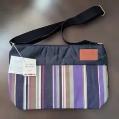 新品　LES TOILES DU SOLEIL ストライプショルダーバッグのサムネイル