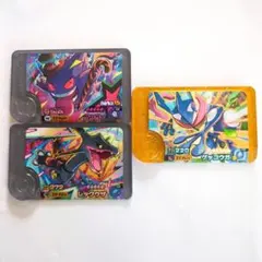 ポケモンフレンダ 星6 ゲンガー レックウザ ゲッコウガ 3枚セット