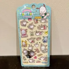 サンリオ　韓国限定　Tok!Tok!ステッカー ポチャッコ　ドロップシール