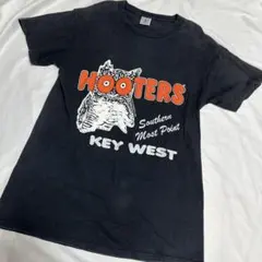 希少 90s HOOTERS フーターズ シングルステッチ XL 総柄 Tシャツ 希少 90s HOOTERS フーターズ シングルステッチ XL 総柄 Tシャツ