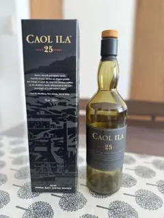 CAOL ILAカリラ25年シングルモルトウイスキー空瓶&化粧箱付きのサムネイル